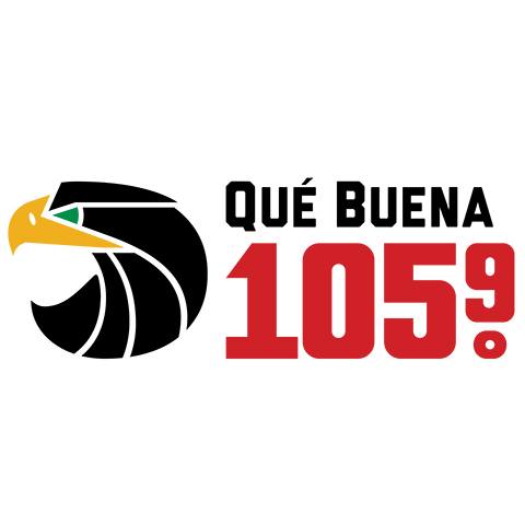 KHOT-FM / KKMR / KOMR Qué Buena 105.9 / 106.5 / 106.3 FM (US Only) en Vivo